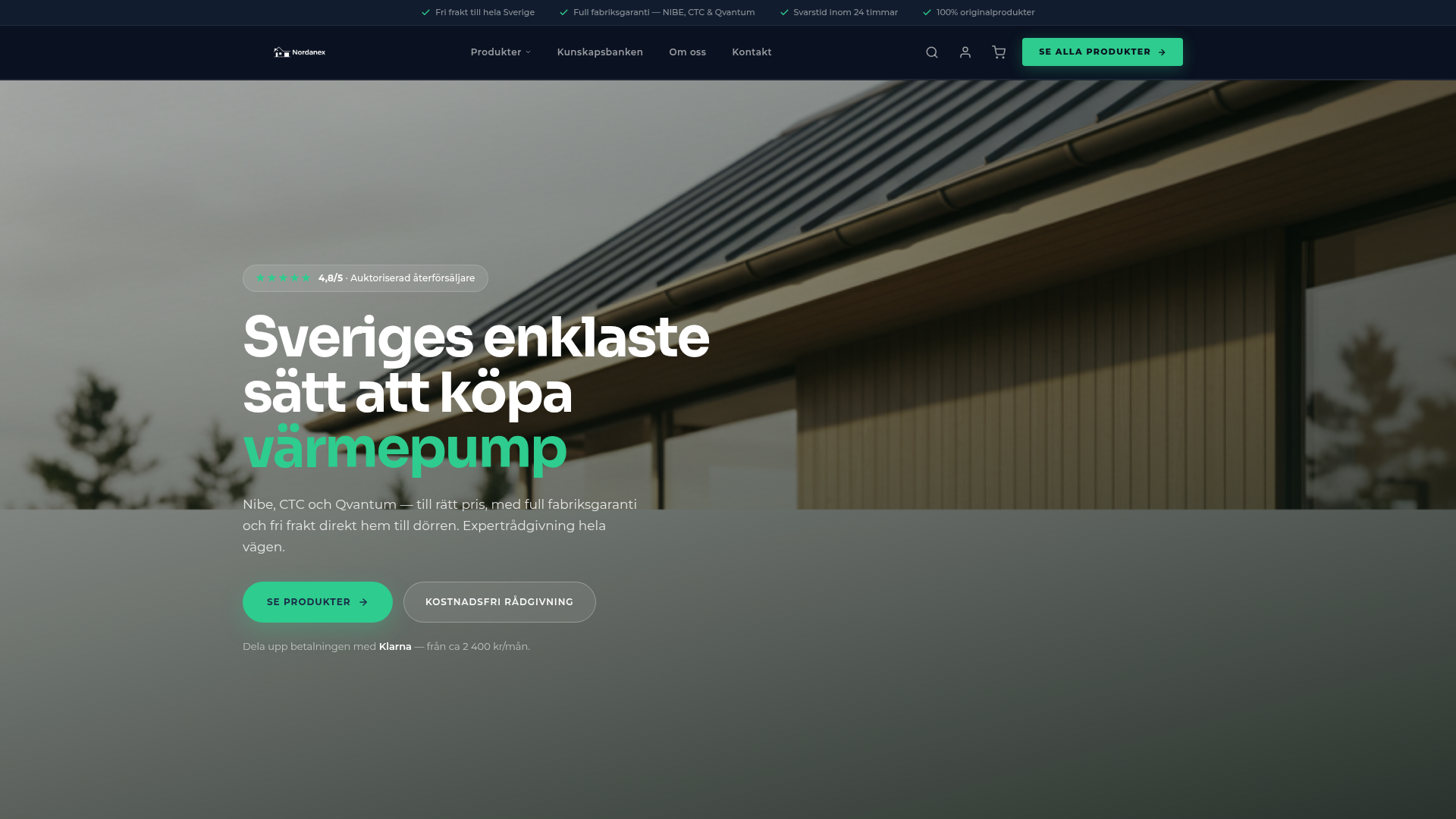 Nordanex, case från Zelius